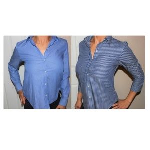 Bundle of Preppy Ralph Lauren Non-Iron Blouses